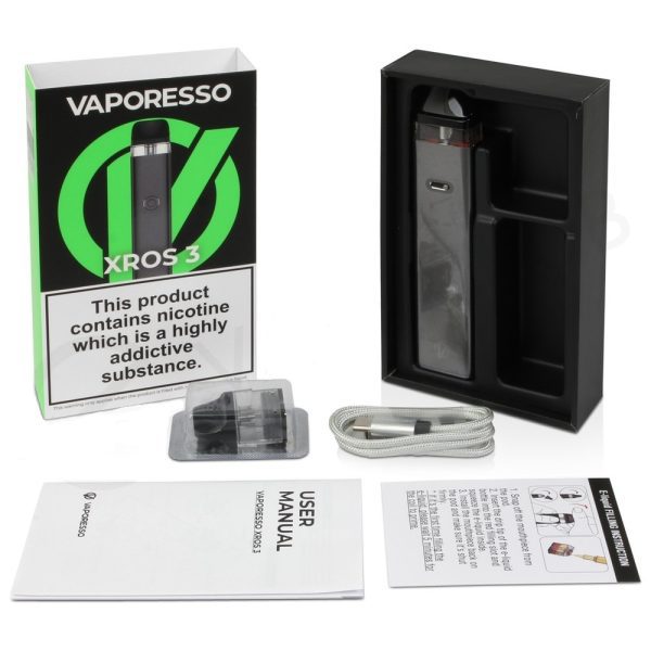 KIT POD SYSTEM XROS 3 1000MAH - VAPORESSO - Imagem 8