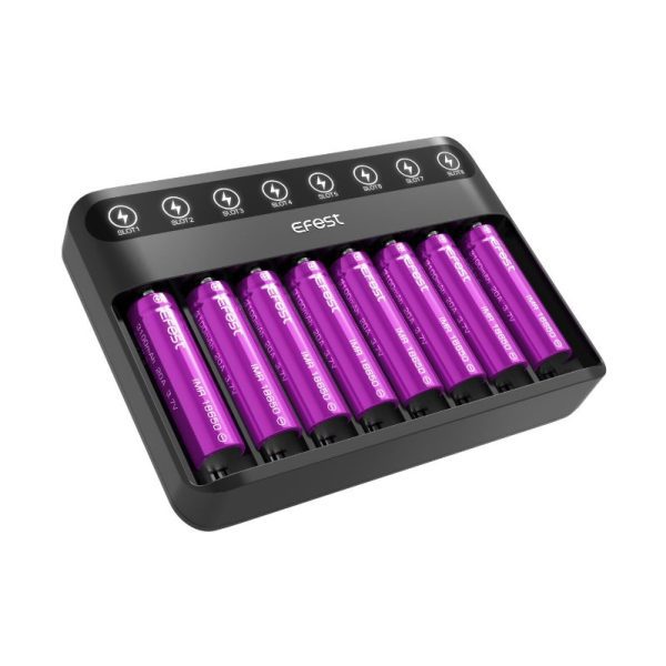 CARREGADOR LUSH Q8 LCD CHARGER - EFEST - Imagem 2
