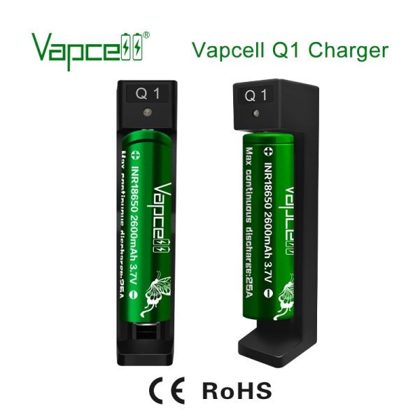 CARREGADOR Q1 CHARGER - VAPCELL - Imagem 2