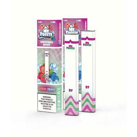 POD DESCARTAVEL BERRY FROST 300 PUFFS - MR FREEZE