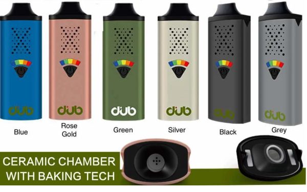 VAPORIZADOR DE ERVAS DUB G9 1100MAH- GREEN LIGHT VAPERS - Imagem 4