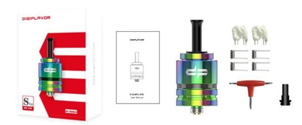 ATOMIZADOR SIREN V4 MTL RTA - DIGIFLAVOR - Imagem 7