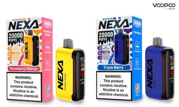 POD DESCARTÁVEL NEXA 5% N20000 PUFFS - VOOPOO - Imagem 8
