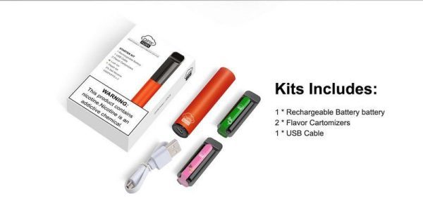 KIT POD STARTER KIT AIRIS AURA 5% NICSALT 1000 PUFFS - AIRISTECH - Imagem 2