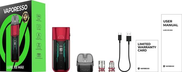 VAPORESSO LUXE XR MAX 2800MAH 80W POD KIT - VAPORESSO - Imagem 7