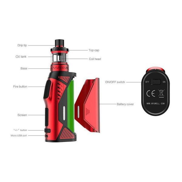 KIT HYPERCAR 80W TC - UWELL - Imagem 2