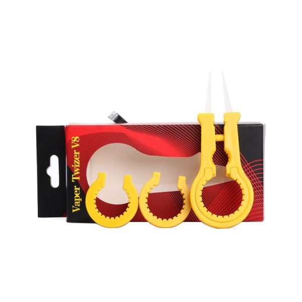 FERRAMENTA TWIZER COM PONTA DE CERÂMICA - VAPER TWIZER V8 - Imagem 2