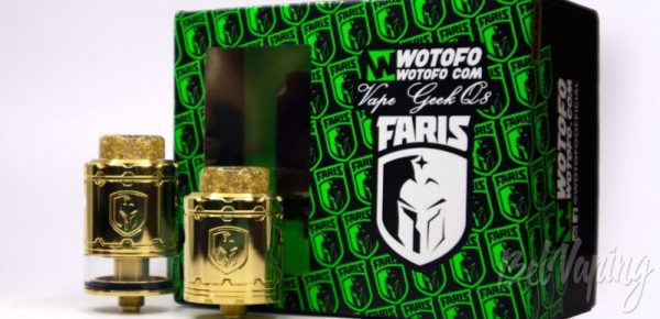 ATOMIZADOR RDA & RTDA FARIS - WOTOFO