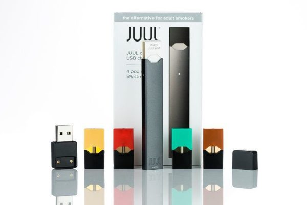 POD SYSTEM KIT JUUL COM 4 PODS E CARREGADOR - JUUL