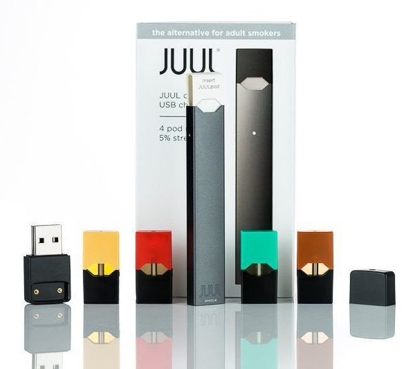 POD SYSTEM KIT JUUL COM 4 PODS E CARREGADOR - JUUL