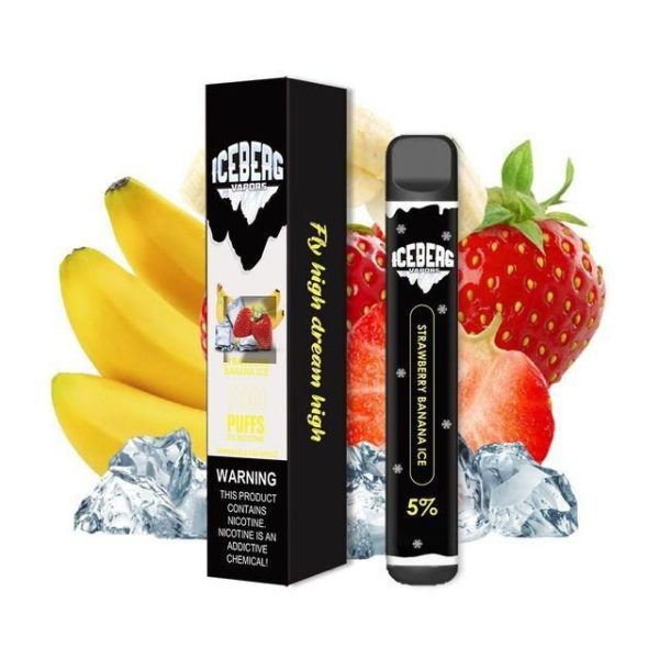 POD DESCARTÁVEL 5% NICSALT 1000 PUFFS - ICEBERG VAPORS - Imagem 3