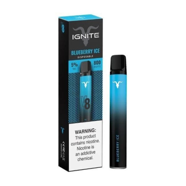 POD DESCARTÁVEL 5% NICSALT IGNITE V8 800 PUFFS - IGNITE - Imagem 3