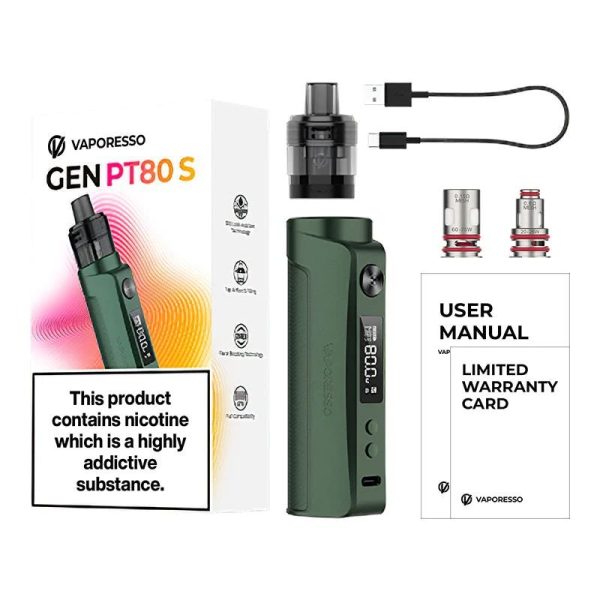 VAPORESSO - KIT GEN PT80S 80W C/ xTANK POD - Imagem 9