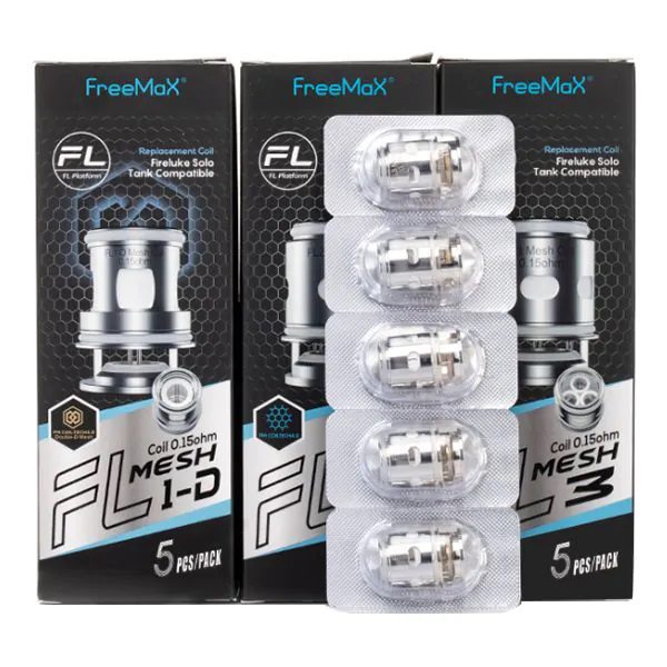 BOBINA COIL REPOSIÇÃO FIRELUKE SOLO TANK / FL MESH - FREEMAX