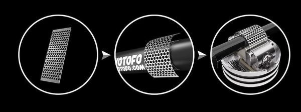 ATOMIZADOR PROFILE RDA SINGLE COIL BUILD - WOTOFO - Imagem 4