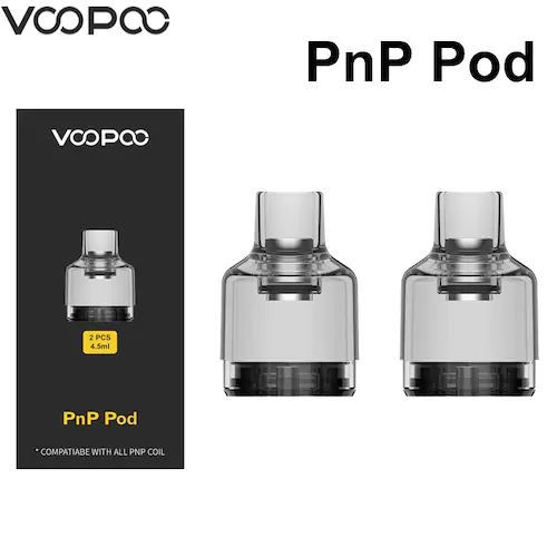 ATOMIZADOR PNP POD TANK SEM COIL - VOOPOO