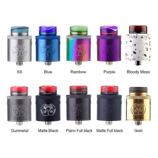 ATOMIZADOR DROP DEAD RDA TVC - HELLVAPE - Imagem 3