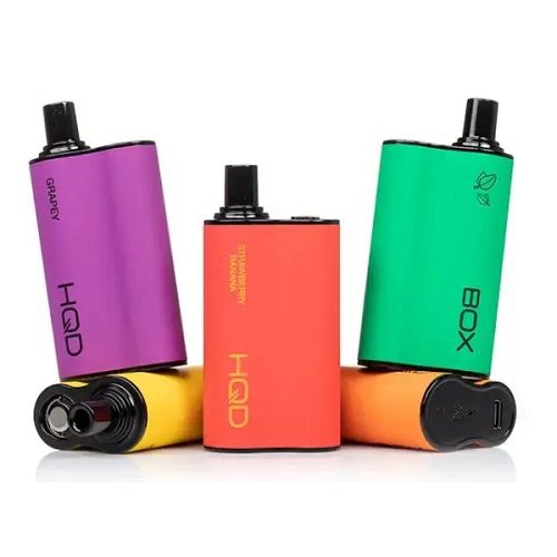 POD DESCARTÁVEL 5% NICSALT HQD CUVIE BOX 5500 PUFFS – HQD