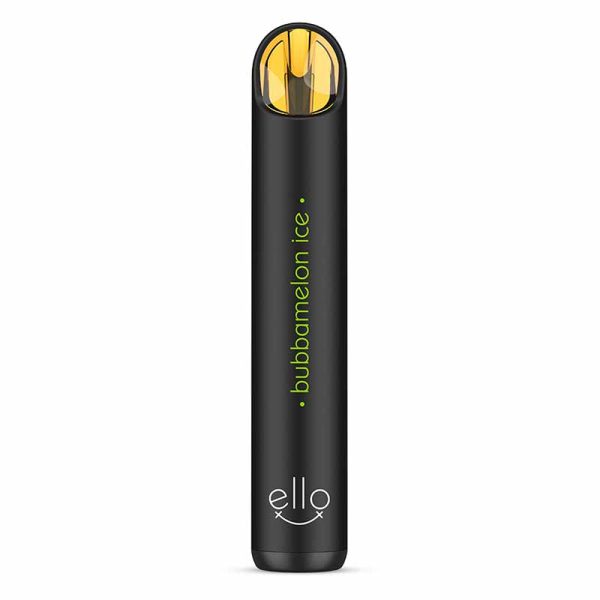 POD DESCARTÁVEL ELLO PLUS 3500 PUFFS - BUBBAMELON ICE - 35/50MG - BLVK UNICORN - Imagem 3