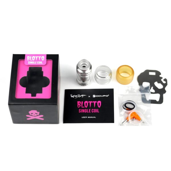 ATOMIZADOR RTA BLOTTO SINGLE COIL - DOVPO - Imagem 3