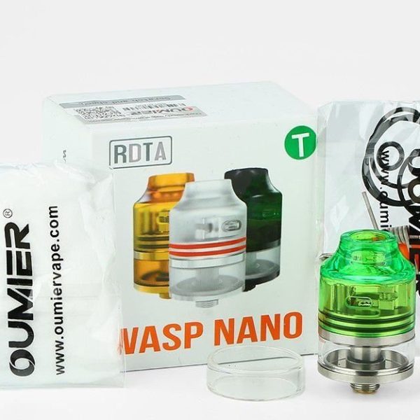ATOMIZADOR TANK WASP NANO RDTA 2ml -  OUMIER