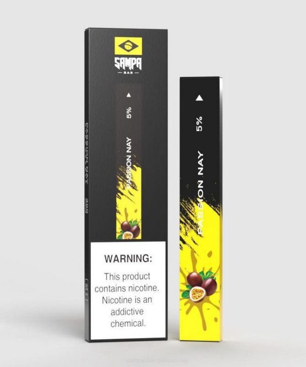 POD DESCARTÁVEL 5% NICSALT 300 PUFFS - SAMPA BAR - Imagem 5
