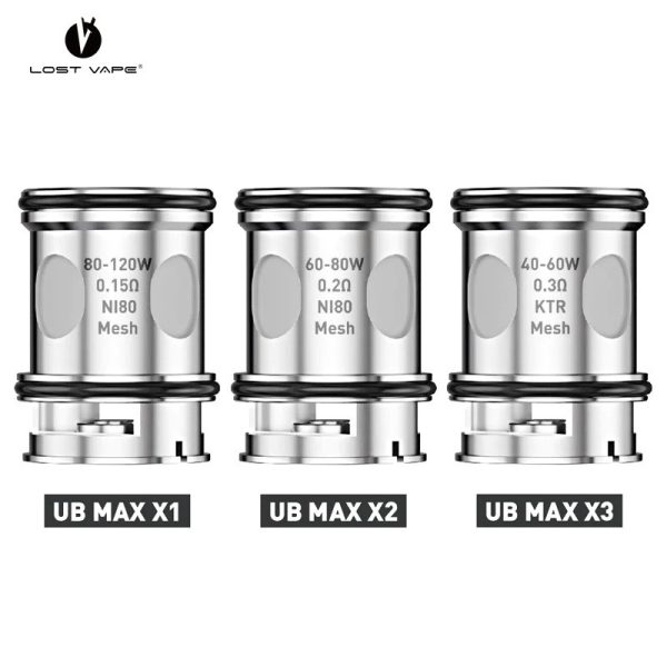 BOBINA REPOSIÇÃO UB MAX X1 / X2 / X3 – LOST VAPE - Imagem 2