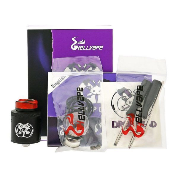 ATOMIZADOR DROP DEAD RDA TVC - HELLVAPE - Imagem 2
