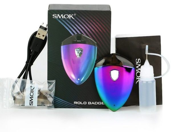 KIT POD SYSTEM ROLO BADGE STARTER 250MAH - SMOK - Imagem 2
