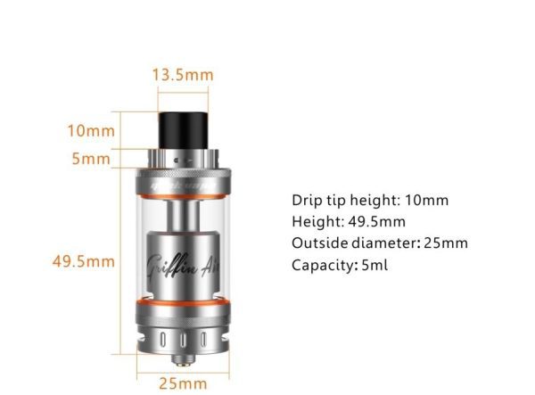 ATOMIZADOR GRIFFIN AIO RTA - GEEK VAPE - Imagem 3