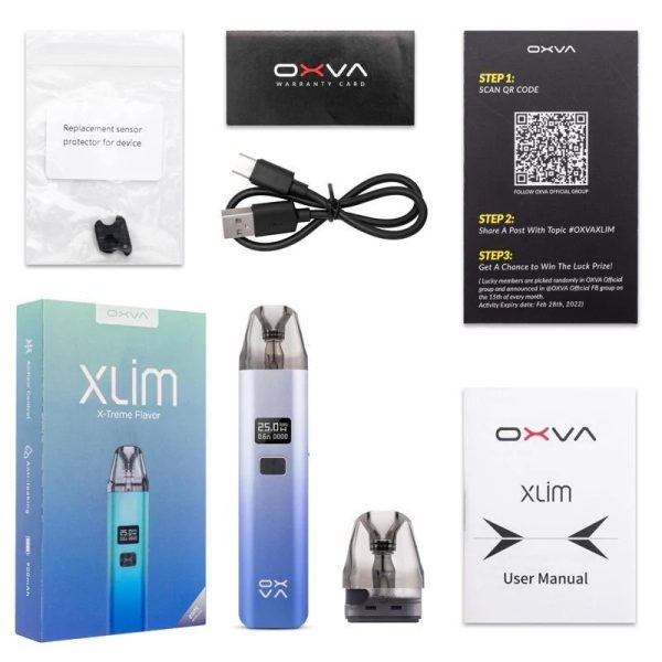 KIT POD SYSTEM XLIM V2 X-TREME FLAVOR 25W - OXVA - Imagem 5