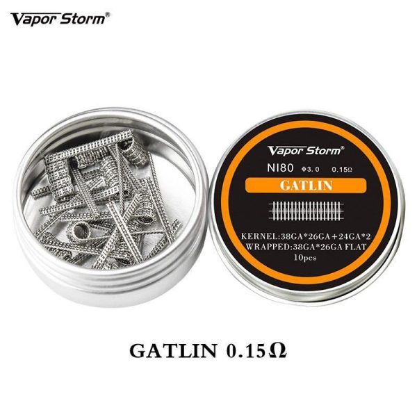 PREBUILT NI80 HIGH DENSITY / JUGGERNAUT / CLAPTON / ALIEN V2 - VAPOR STORM - Imagem 5