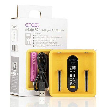 CARREGADOR INTELIGENTE QC EFEST IMATE R2 - EFEST