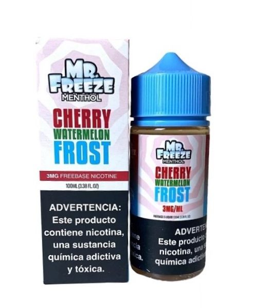 LÍQUIDO FREEBASE CHERRY WATERMELON FROST – MR FREEZE