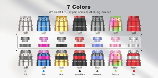 ATOMIZADOR DEAD RABBIT PRO RDA 24MM – HELLVAPE - Imagem 3