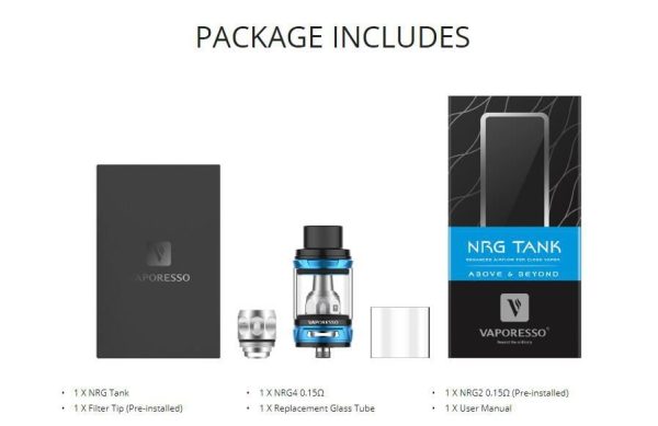 TANK NRG SUB-OHM 5ML - VAPORESSO - Imagem 3