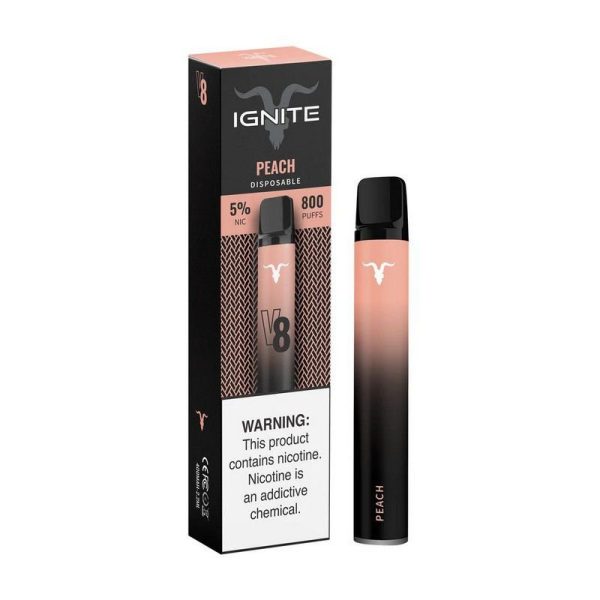 POD DESCARTÁVEL 5% NICSALT IGNITE V8 800 PUFFS - IGNITE - Imagem 5