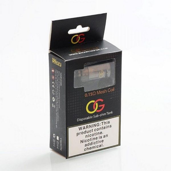 ATOMIZADOR OG DESCARTÁVEL SUB OHM MESH - SIKARY - Imagem 2