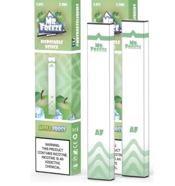 POD DESCARTAVEL APPLE FROST 300 PUFFS - MR FREEZE