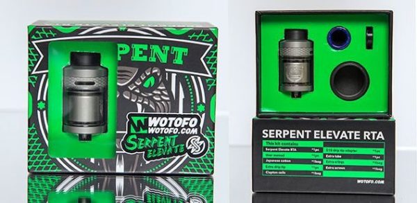 ATOMIZADOR TANK RTA SERPENT ELEVATE - WOTOFO