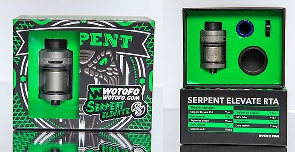 ATOMIZADOR TANK RTA SERPENT ELEVATE - WOTOFO