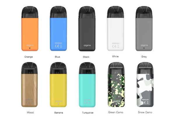 KIT POD SYSTEM MINICAN 350MAH 3ML - ASPIRE - Imagem 2