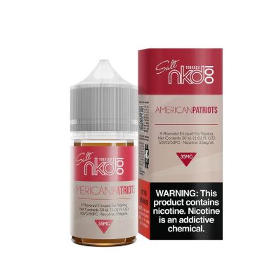 LIQUIDO NICSALT USA AMERICAN PATRIOTS NAKED100