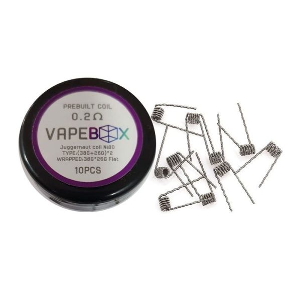 PREBUILT COIL PACK COM 10 COIL'S - VAPE BOX - Imagem 2