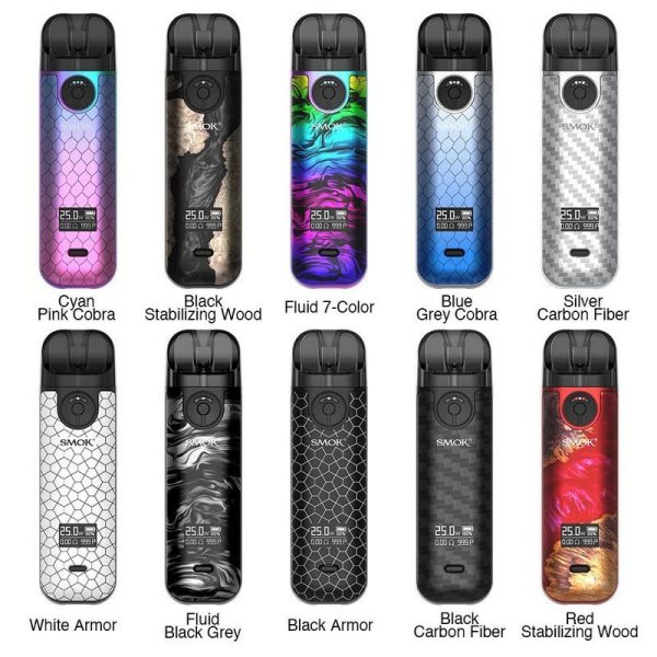 KIT POD SYSTEM NOVO 4 25W 800MAH - SMOK - Imagem 3