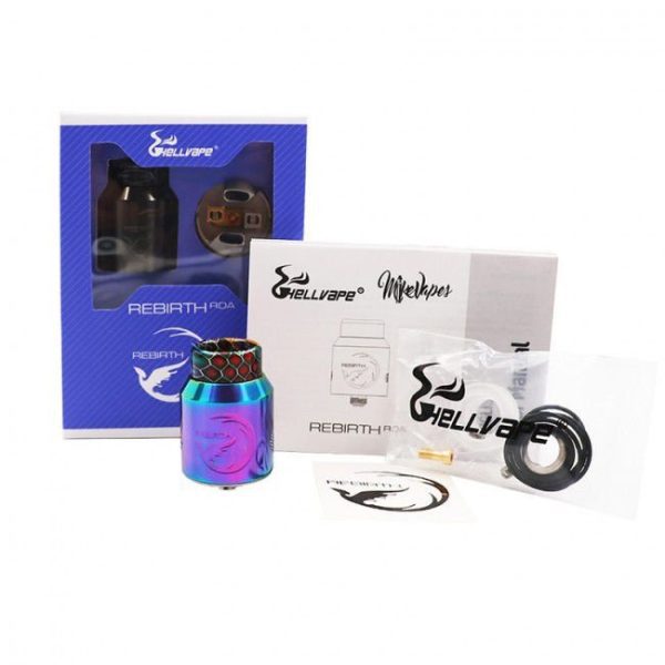 ATOMIZADOR REBIRTH RDA - HELLVAPE - Imagem 3