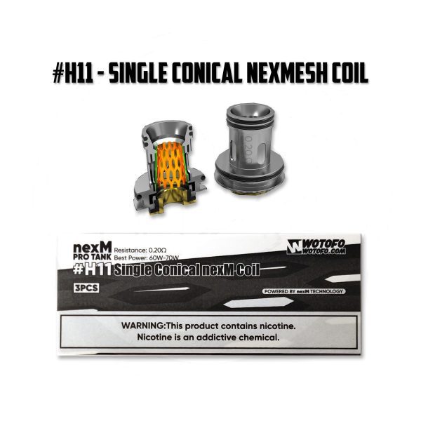 BOBINA DE REPOSIÇÃO NEXMESH PRO TANK COIL - WOTOFO - Imagem 4
