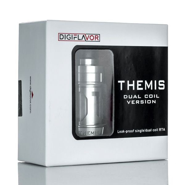 ATOMIZADOR TANK THEMIS RTA DUAL COIL VERSION - DIGIFLAVOR