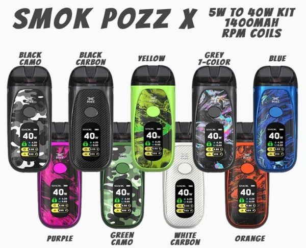KIT POD SYSTEM X POZZ 1400MAH - SMOK - Imagem 3