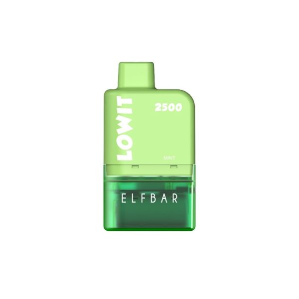 KIT LOWIT 2500 PUFFS POD STARTER ( BATERIA + REFIL ) - ELF BAR - Imagem 4